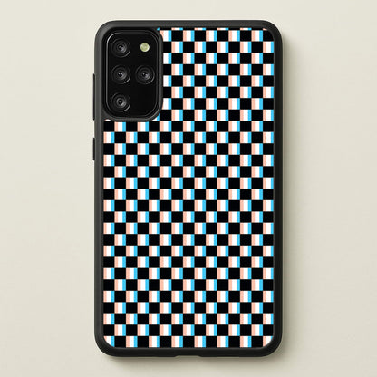 3D Squares - Trippy Patterns  - Trippy Patterns Phone Case for Galaxy S20 Plus
