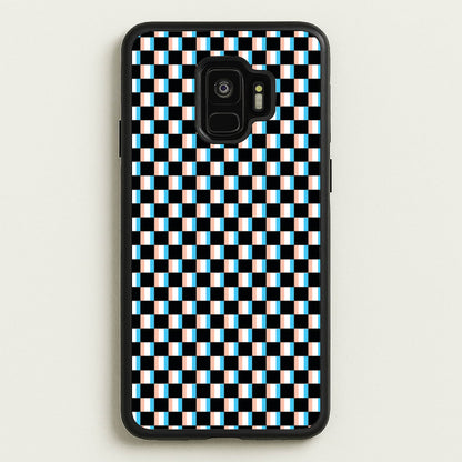 3D Squares - Trippy Patterns  - Trippy Patterns Phone Case for Galaxy S9