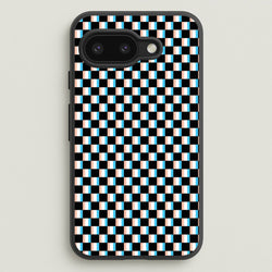 3D Squares - Trippy Patterns  - Trippy Patterns Phone Case for Google Pixel 9a