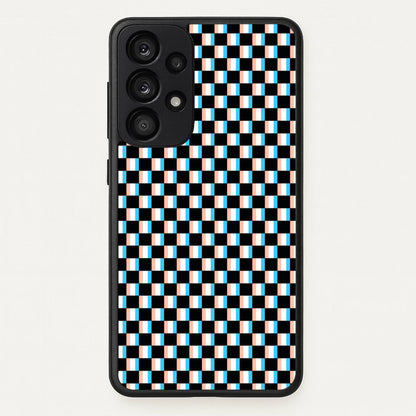 3D Squares - Trippy Patterns  - Trippy Patterns Phone Case for Galaxy A33