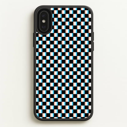 3D Squares - Trippy Patterns  - Trippy Patterns Phone Case for iPhone XS Max