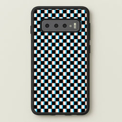 3D Squares - Trippy Patterns  - Trippy Patterns Phone Case for Galaxy S10