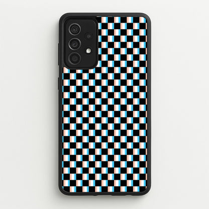 3D Squares - Trippy Patterns  - Trippy Patterns Phone Case for Galaxy A52 / A52s