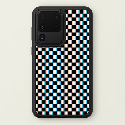 3D Squares - Trippy Patterns  - Trippy Patterns Phone Case for Galaxy S20 Ultra