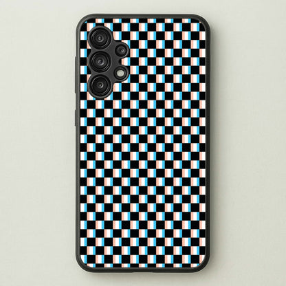 3D Squares - Trippy Patterns  - Trippy Patterns Phone Case for Galaxy A13