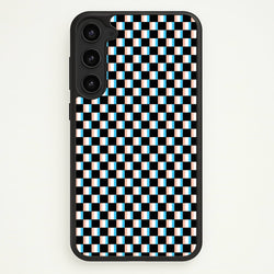 3D Squares - Trippy Patterns  - Trippy Patterns Phone Case for Galaxy S23