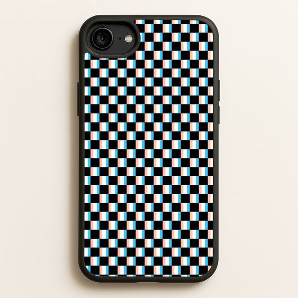 3D Squares - Trippy Patterns  - Trippy Patterns Phone Case for iPhone 6 / 7 / 8 / SE