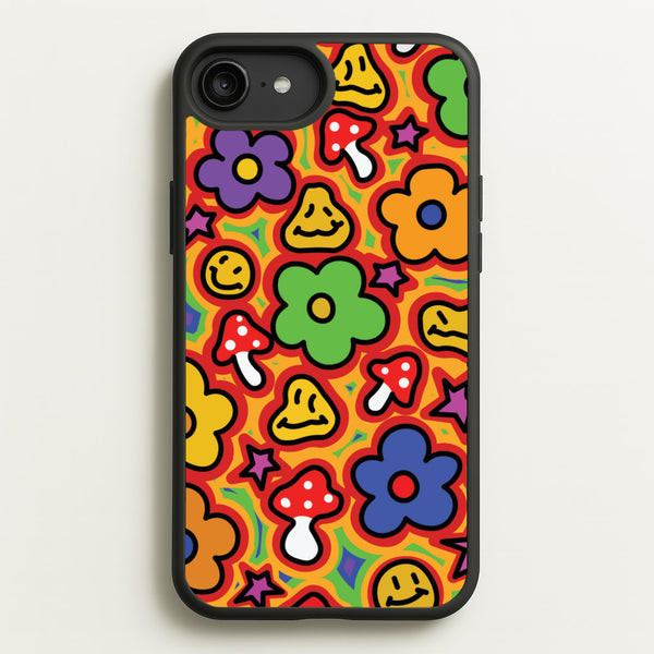 Rainbow Trip - Trippy Patterns  - Trippy Patterns Phone Case for iPhone 6 Plus / 7 Plus / 8 Plus