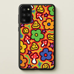 Rainbow Trip - Trippy Patterns  - Trippy Patterns Phone Case for Galaxy S20 Plus