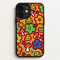Rainbow Trip - Trippy Patterns  - Trippy Patterns Phone Case for iPhone 11