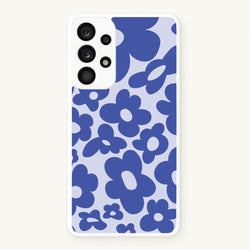 Blue Flowers - Trippy Patterns  - Trippy Patterns Phone Case for Galaxy A33