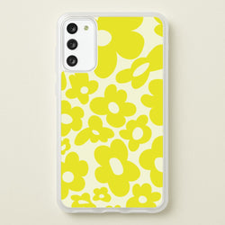 Yellow Flowers - Trippy Patterns  - Trippy Patterns Phone Case for Galaxy A41
