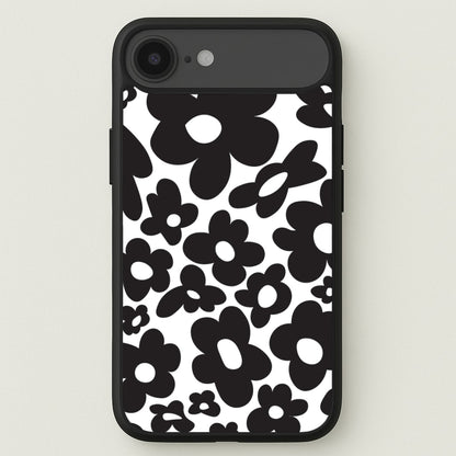 Black Flowers - Trippy Patterns Phone Case for iPhone 17 Air