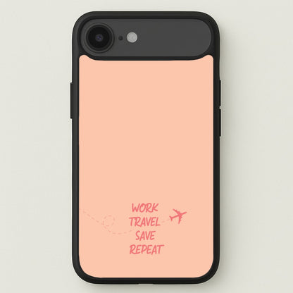 Work Travel Save Repeat - Travel Phone Case for iPhone 17 Air