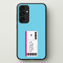 Buy Plane Tickets - Travel  - Travel Phone Case for Galaxy A55