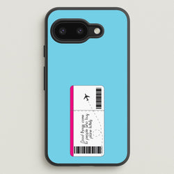 Buy Plane Tickets - Travel  - Travel Phone Case for Google Pixel 9a