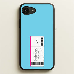Buy Plane Tickets - Travel  - Travel Phone Case for iPhone 16e