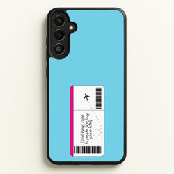 Buy Plane Tickets - Travel  - Travel Phone Case for Galaxy A36