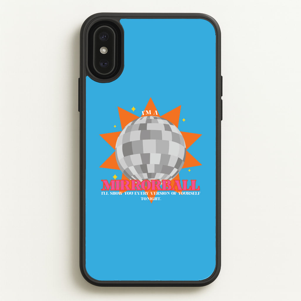 Mirrorball - Taylor  - Taylor Phone Case for iPhone XS Max