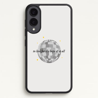 To Live For The Hope Of It All - Taylor  - Taylor Phone Case for Galaxy S25 Edge