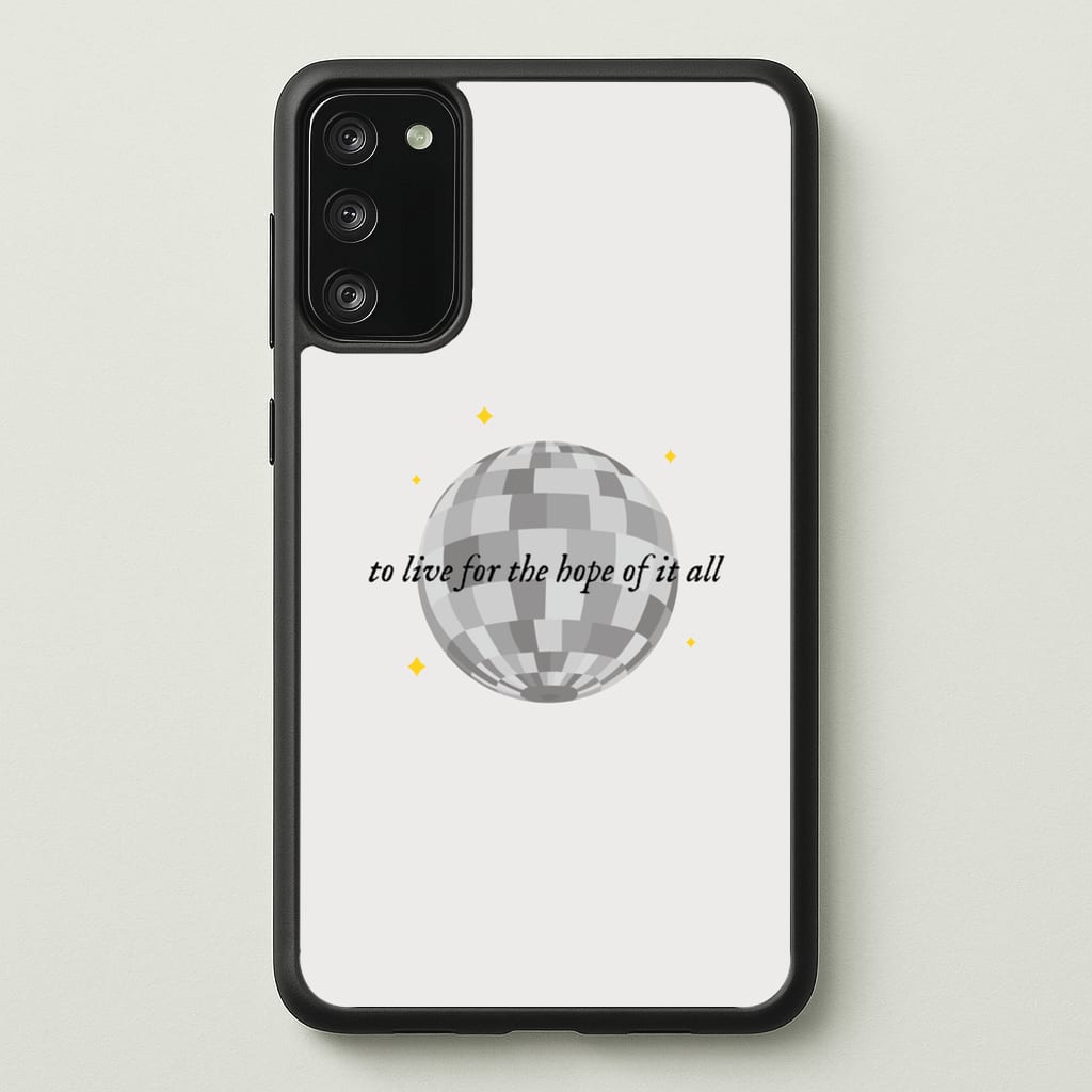 To Live For The Hope Of It All - Taylor  - Taylor Phone Case for Galaxy A41
