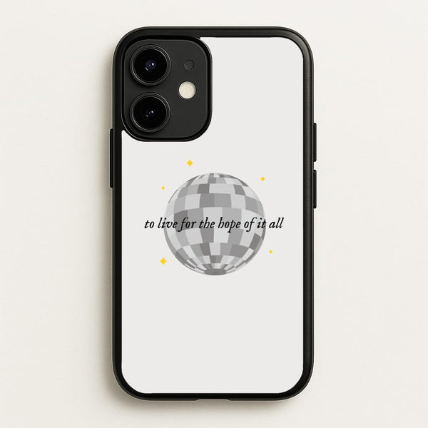 To Live For The Hope Of It All - Taylor  - Taylor Phone Case for iPhone 12 / 12 Pro
