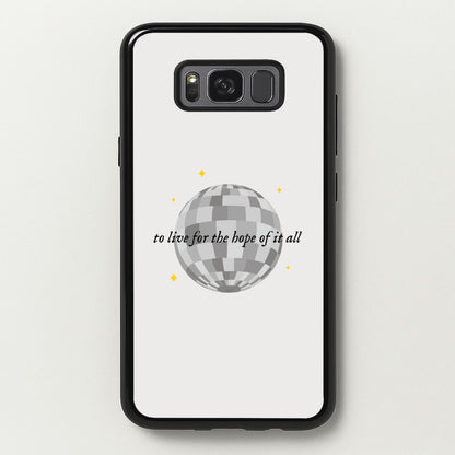 To Live For The Hope Of It All - Taylor  - Taylor Phone Case for Galaxy S8 Plus