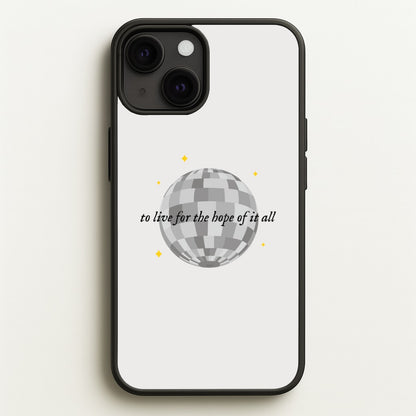 To Live For The Hope Of It All - Taylor  - Taylor Phone Case for iPhone 13 Mini