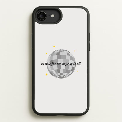 To Live For The Hope Of It All - Taylor  - Taylor Phone Case for iPhone 6 Plus / 7 Plus / 8 Plus