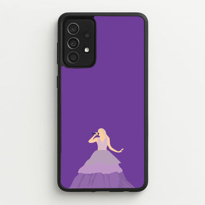 Purple Dress - Taylor  - Taylor Phone Case for Galaxy A52 / A52s