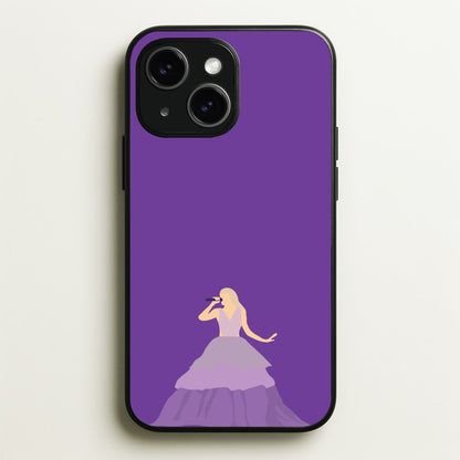 Purple Dress - Taylor  - Taylor Phone Case for iPhone 15