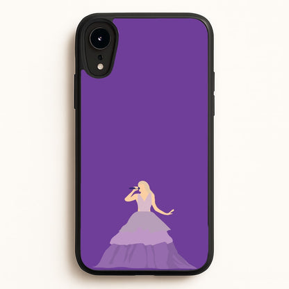 Purple Dress - Taylor  - Taylor Phone Case for iPhone XR
