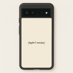 Personalised Taylor's Version  - Taylor Phone Case for Google Pixel 7