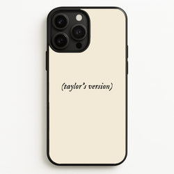 Personalised Taylor's Version  - Taylor Phone Case for iPhone 13 Pro Max