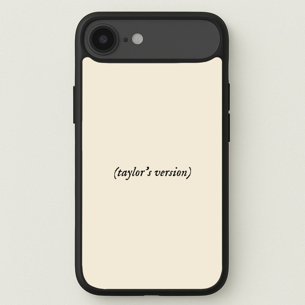 Personalised Taylor's Version Phone Case for iPhone 17 Air