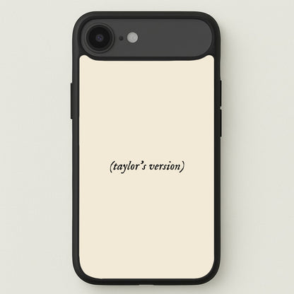 Personalised Taylor's Version Phone Case for iPhone 17 Air