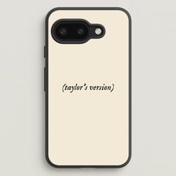 Personalised Taylor's Version  - Taylor Phone Case for Google Pixel 9a