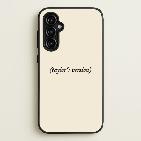 Personalised Taylor's Version  - Taylor Phone Case for Galaxy A54