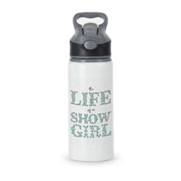 TLOAS Bedazzled Writing Active Water Bottle