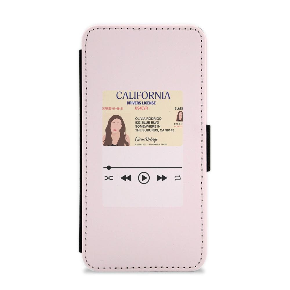 Drivers License - Olivia Rodrigo TikTok Flip / Wallet Phone Case