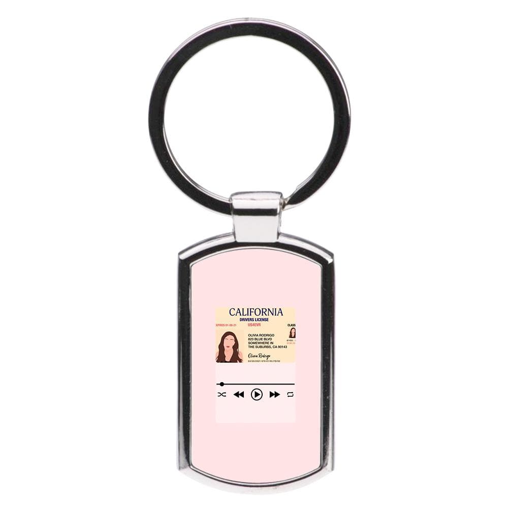 Drivers License - Olivia Rodrigo TikTok Luxury Keyring