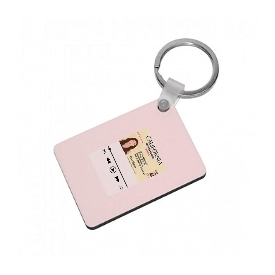 Drivers License - Olivia Rodrigo TikTok Keyring