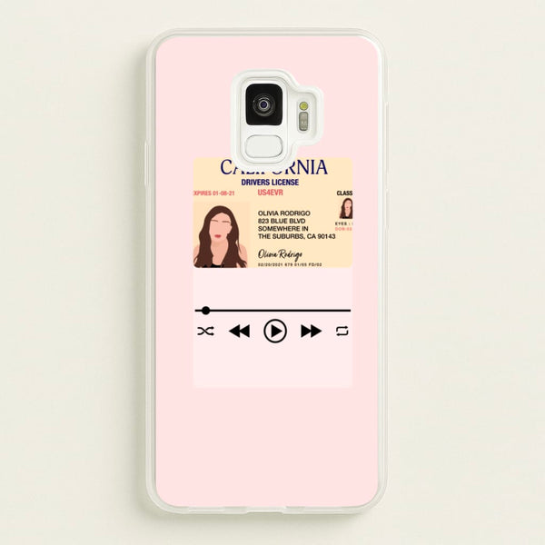 Drivers License - Olivia TikTok  - TikTok Phone Case for Galaxy S9