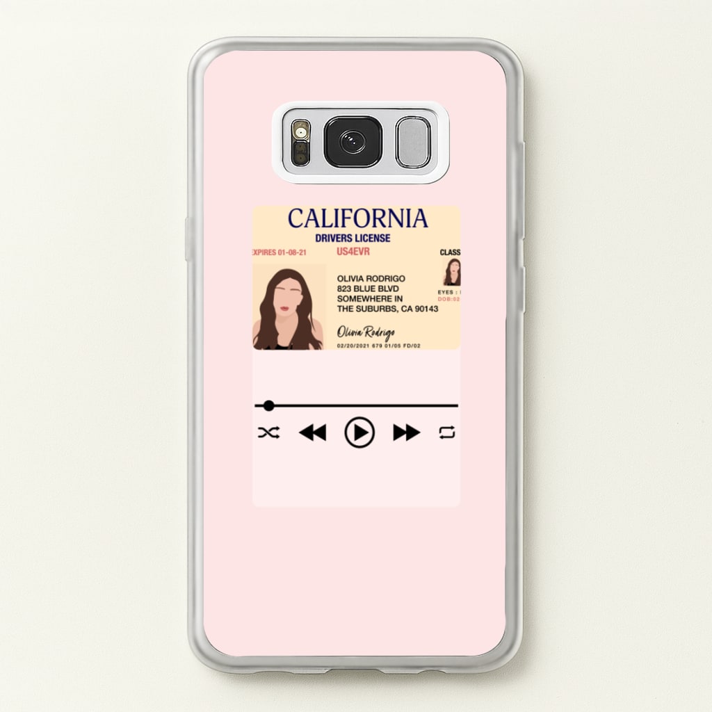 Drivers License - Olivia TikTok  - TikTok Phone Case for Galaxy S8 Plus