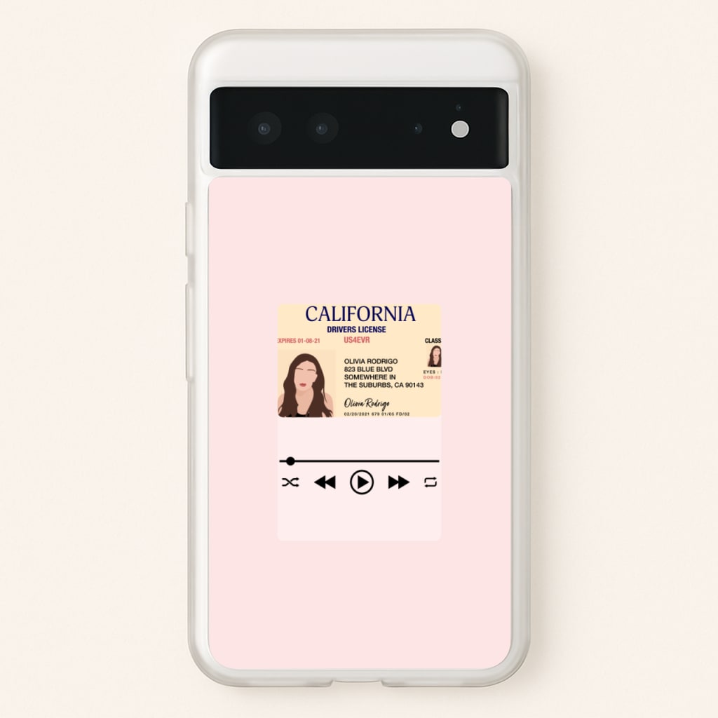Drivers License - Olivia TikTok  - TikTok Phone Case for Google Pixel 6