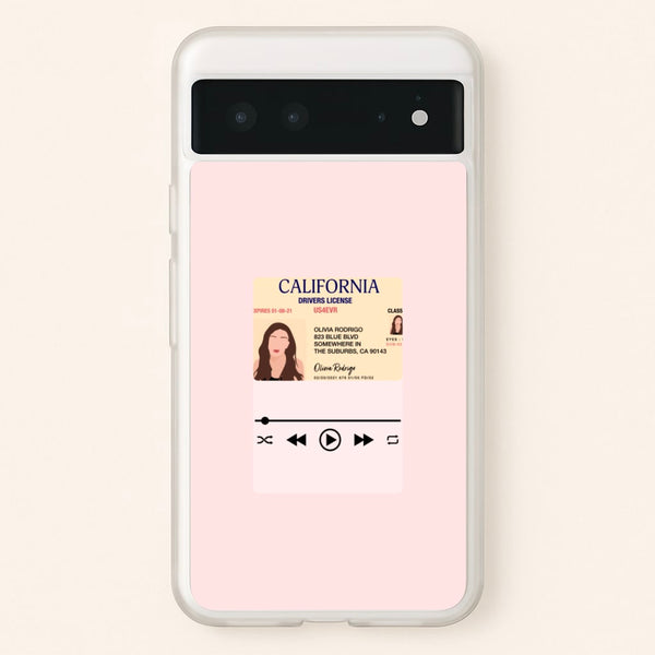 Drivers License - Olivia TikTok  - TikTok Phone Case for Google Pixel 6