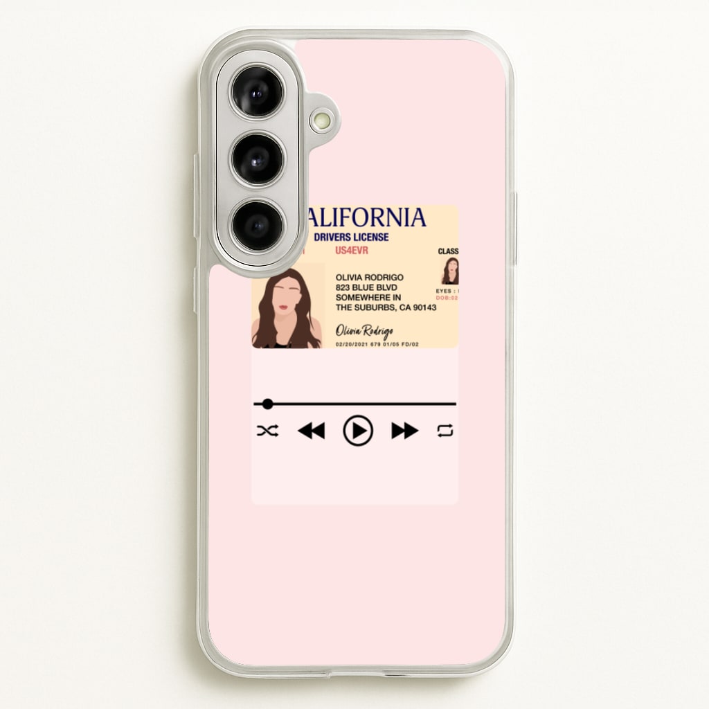Drivers License - Olivia TikTok  - TikTok Phone Case for Galaxy A56