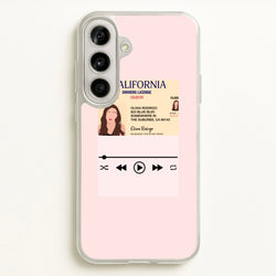 Drivers License - Olivia TikTok  - TikTok Phone Case for Galaxy A56
