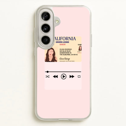 Drivers License - Olivia TikTok  - TikTok Phone Case for Galaxy A56