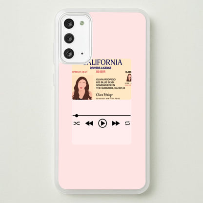 Drivers License - Olivia TikTok  - TikTok Phone Case for Galaxy Note 20